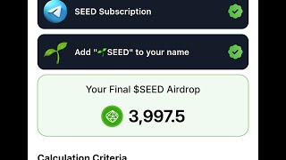 Seed Airdrop Updates: How To Check Your Seed Airdrop Allocation | Not Eligible Problem Solved