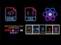 How to Design Card Slider Using HTML & CSS in React JS