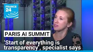 Paris AI Summit: ‘Start of everything is transparency’, researcher says • FRANCE 24 English