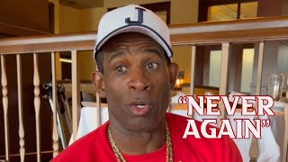 Deion Sanders MAD at his kids about HIGH restaurant bill