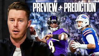 Playoff Preview: Ravens vs. Bills Showdown 🏈🔥