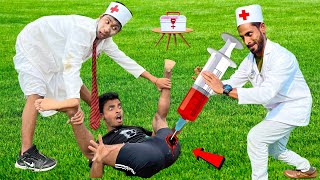 Must Watch New Funniest Comedy Video 2023 New Doctor Funny Injection Wala Comedy Video 2023 Ep-38
