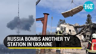 Ukraine War: 9 killed as Russian missiles target TV building in Rivne; 2nd TV station hit in March