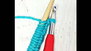 How to cast on knit stitches using a crochet hook