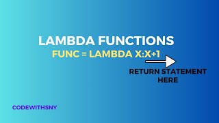 Mastering Python Lambda Functions: A Quick Guide for Beginners
