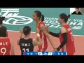 u17中国女排vs泰国，赛点局朱婷不敢信，又是新星上演最刺激绝杀