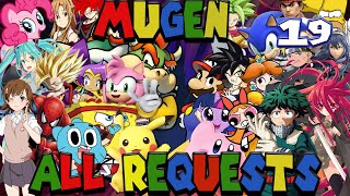 [MUGEN] All subscribers requests #19