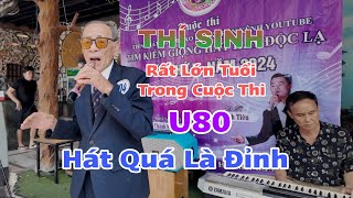 Bác 80t Đến Dự Thị - Hát Hay Quá - Dấu Tình Sầu - Bác Truyền SBD 04