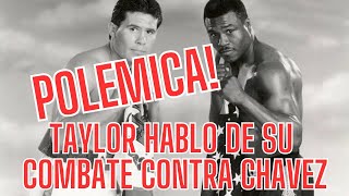 MELDRICK TAYLOR HABLO DEL ROUND DE LA POLEMICA CONTRA CHAVEZ