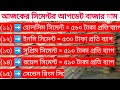 ১৩ ১২ ২০২৪ শুক্রবারে কমলো রড সিমেন্ট ইট বালি ও পাথরের দাম। আজকের আপডেট সর্বশেষ বর্তমান বাজার মূল্য