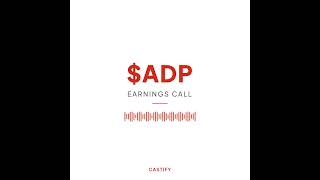 Automatic Data Processing Inc ($ADP) Q3 2026 Earnings Call