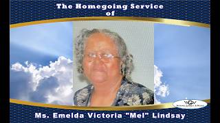 The Homegoing Service of Emelda Victoria "Mel" Lindsay