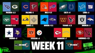 2022 NFL Week 11 Sports Betting Picks