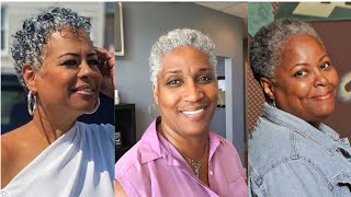 50 Stunning And Gorgeous Short Haircut Styles For Older Black Women