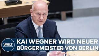 WAHL IN BERLIN: Kai Wegener wird im dritten Wahldurchgang zum neuen Bürgermeister gewählt