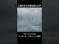 千歳航空祭2024 ブルーインパルス リーダーズ・ベネフィット隊形 千歳のまちの航空祭 military shorts