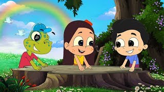 ইকড়ি মিকড়ি চাম চিকড়ি | Ikri Mikri | Bangla Cartoon | Bengali Nursery Rhymes | Moople TV Bangla