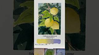 Underpainting with complementary colors in watercolor #watercolortutorial #watercolor #watercolors