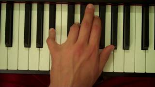 How To Play a Bb7 Chord on Piano (Left Hand)
