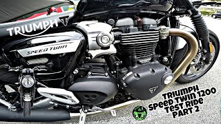 Triumph Speed Twin 1200 | Part 2 | Tunggang Uji | Adiaziz636