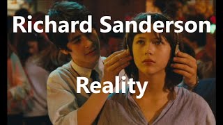 Richard Sanderson - Reality[영어자막/한글번역]