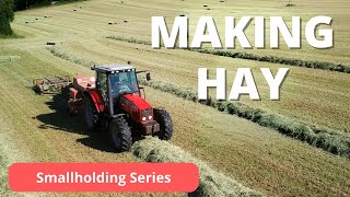 Hay making in the the UK summer