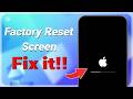 iPhone Stuck on Factory Reset Screen? Fix It in Minutes (No Data Loss!)