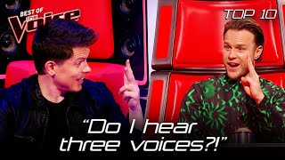 Phenomenal TRIO Blind Auditions on The Voice | Top 10
