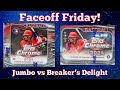 HUGE CASE HIT AUTO!  2024 TOPPS CHROME JUMBO vs BREAKER'S DELIGHT!  (Faceoff Friday!)