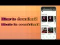 How to download music in soundcloud || Sc Creator Tech ||