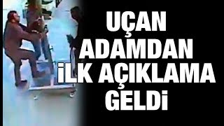 Şemsiye ile uçan adamdan ilk açıklama geldi