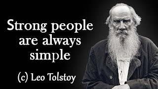 Great Leo Tolstoy quotes that everyone should know | Quotes from Great People