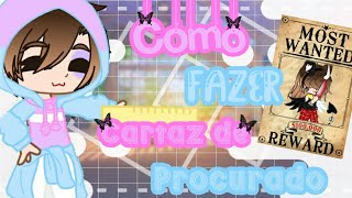 •||•Tutorial•︎||• ~Como Fazer Cartaz de Procurado~ [Gacha Club]