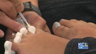 KCL - New crystal pedicure will debut in Kansas City