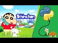 Shinchan Drawing in Python
