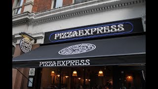 Dinner at Pizza Express - Victoria Street, London