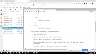 Python in Tamil - Single and multi line comments