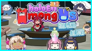 【Full Game】hololive English Among Us [ALL POVs & Ghosts]