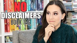 NO DISCLAIMERS BOOK TAG || Books with Emily Fox
