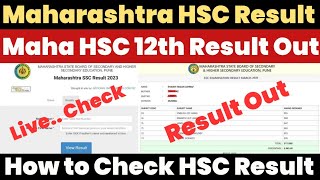 Maharashtra Board HSC Result 2023 Kaise Dekhe ? How to Check Maharashtra 12th Result 2023 ? HSC Link
