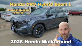 Your 2026 Honda CR-V Hybrid Sport L Has These Features - Do You Know Them?