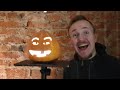 pumpkin halloween projection интерактивная проекция на тыкву