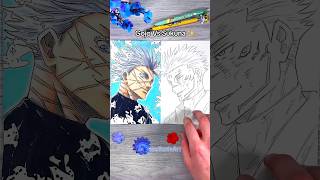 Drawing Gojo Vs Sukuna From Jujutsu Kaisen Part 2 Shorts Gojo Sukuna