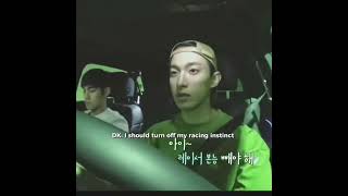 just Mingyu reminding DK to slow down coz he's now driving in their normal car🤣#seventeen#dk #mingyu