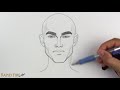 How to Draw MaleFemale FACIAL Features