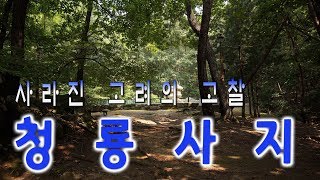 사라진 고려의 고찰 - 충주 청룡사지