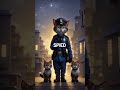 Cat Police: The Unlikely Heroes of Our City! #cat #ai #catlovers #story #sad