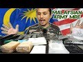 Rambo habiskan makanan dalam RANGSUM TEMPUR RTBK (mukbang malaysia) MALAYSIAN ARMY MRE