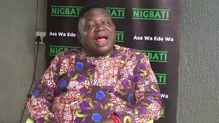 Exclusive Interview: Ifioroweoro Pelu Elegbe Baba Commander Ebenezer Obey Nigbakanri Akin Atoki