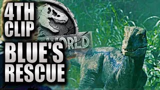 BLUE'S RESCUE | 4th Movie CLIP | Jurassic World Fallen Kingdom (2018) | Pratt, HD, Dinosaurs Movie